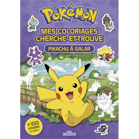 Pokémon - Pikachu à Galar - Mes coloriages cherche-et-trouve 5,82 €
