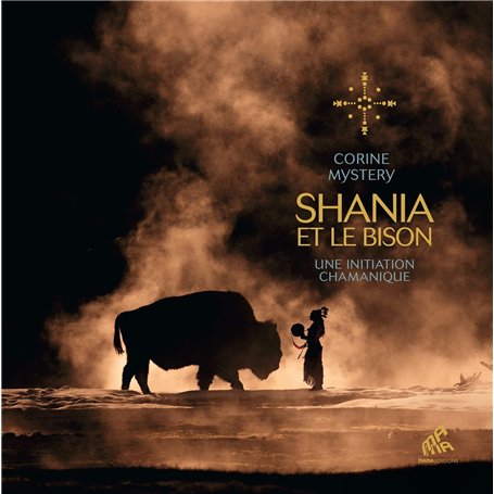 Shania et le bison