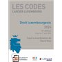 Les Codes Larcier Luxembourg - Droit luxembourgeois 2024 16ed