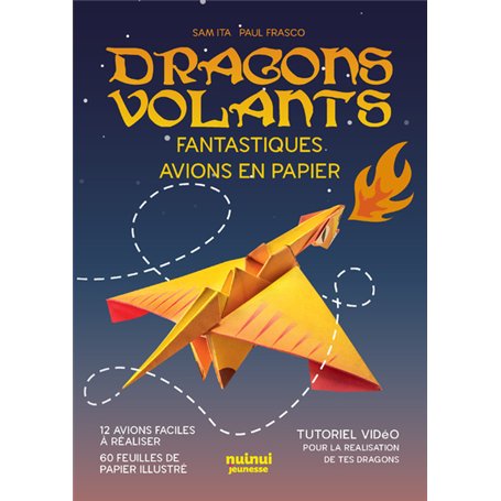 Dragons volants - Fantastiques avios en papier