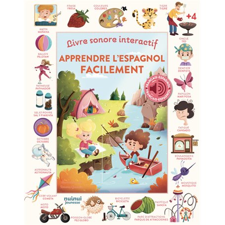 Apprendre l'espagnol facilement - Livre sonore interactif