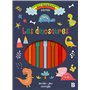 Bloc d'activités avec feutres: Les dinosaures