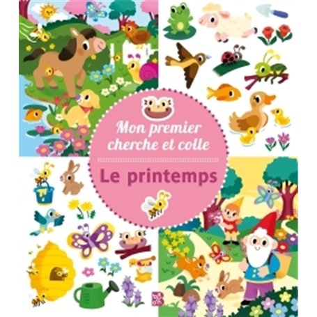 Mon premier cherche et colle : Le printemps