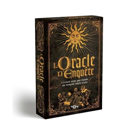 L'Oracle d'enquête - Un oracle unique pour résoudre une un jeu d'enquête occulte