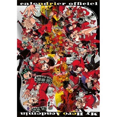 Calendrier My Hero Academia 2025