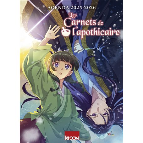 Agenda Les Carnets de l'apothicaire 2025-2026