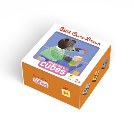Jeu Petit Ours Brun - Mes premiers cubes - Dès 3 ans