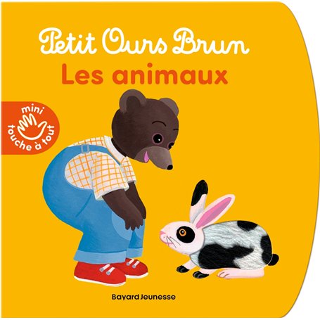 Petit Ours Brun - Les animaux - Livre à toucher - Dès 1 an