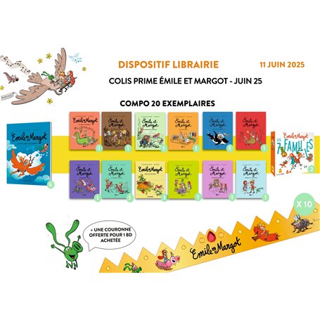 Colis-déco 20 vol - Emile et Margot - juin 25