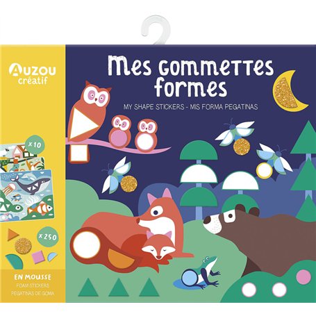 Pochette artiste - Mes gommettes formes