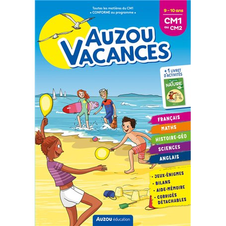 Auzou vacances - Du CM1 au CM2 2022