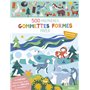 500 premières gommettes formes - hiver