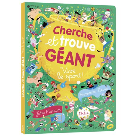 CHERCHE ET TROUVE GEANT - VIVE LE SPORT !
