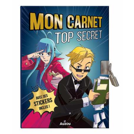 Ma papeterie créative - Mon carnet top secret - Manga