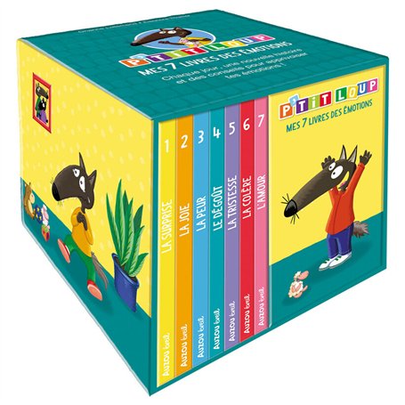 Bibliothèque P'tit Loup - "Mes 7 livres des émotions"