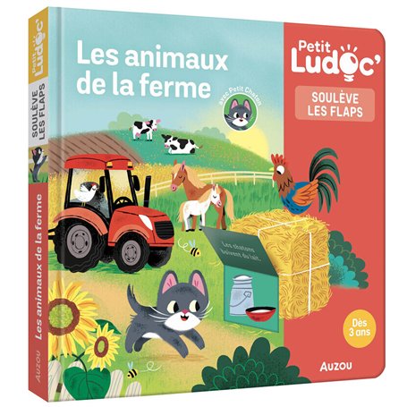 P'tit ludoc - Soulève les flaps : Les animaux de la ferme