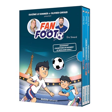 Coffret bibliothèque 2 - Fan de foot - Tomes 4 à 6