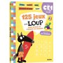 125 jeux avec Loup du CE1 au CE2 - Cahier de vacances 2025