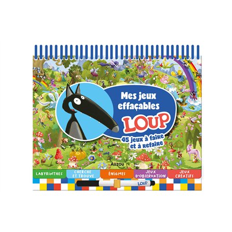 Mes jeux effaçables Loup