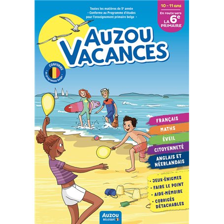 Auzou vacances - En route vers la 6e Primaire