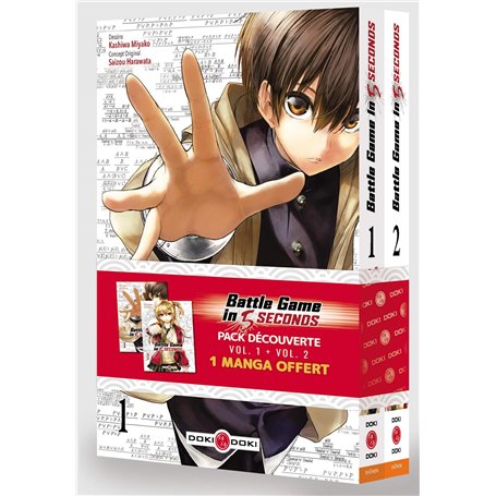 Battle Game In 5 Seconds - Pack promo vol. 01 et 02 - édition limitée