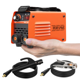 FEIFANKE ARC140 Ultra Mini Poste a Souder Inverter 140A IGBT DC Poste à Souder à L'arc avec Lift TIG, Affichage LED, Anti-Stick,