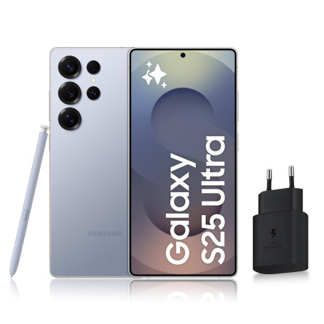 Samsung Galaxy S25 Ultra, Smartphone Android 5G avec Galaxy AI, 512 Go, Chargeur secteur rapide 25W inclus, Smartphone déverroui