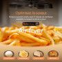 COSORI Air Fryer 10.8L Smart Turbo Tower Pro, Dual Blaze&Turbo Blaze,Friteuse sans huile avec 100% en Céramique,3 Niveaux Cuisso