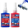 WAN2TLK Lot de 2 fusibles Locktight de 50 ml - Résistance moyenne et haute résistance - Pour remplir les interstices et serrer l