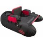Berkley Tec Belly Boat Pulse XCD 138x108x58 cm Noir-Rouge Belly Boat Float Tube Pêche Canot Pneumatique Bateau