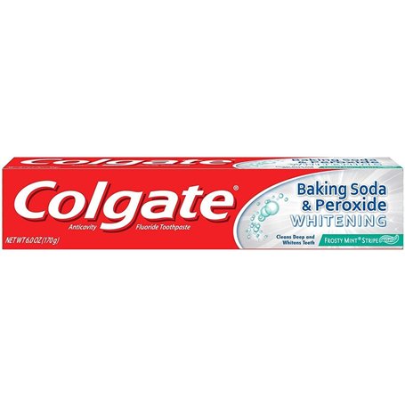Colgate Baking Soda & Peroxide Whitening Toothpaste Frosty Mint Stripe