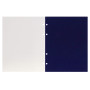 SAFE 7861 Tableaux Velours pour Pins (x2) – Bleu Royal – pour 80 pins – avec intercalaires Transparents – Compatible avec Album 