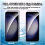 [2 Pièces] Anti-Espion Verre Trempé pour Samsung galaxy S23 Plus, Confidentialité Protecteur d'Écran Verre,Anti Rayures, 9H Dure