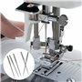 Lot de 30 aiguilles universelles de machine à coudre pour cuir et jeans, taille 100/16, aiguilles robustes pour tissus épais, co