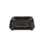 Wahl Single Power Station - Station d'alimentation Individuelle - Chargeur pour Outils de Toilettage Wahl - 4 Embouts Inclus - C