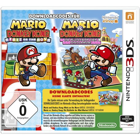 Mario and Donkey Kong : Minis on the Move und Mario vs. Donkey Kong : Die Reckkehr der Mini-Marios! [import allemand]