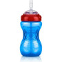 Lot de 3 tasses anti-fuite - NUBY - Paille flexible - Mixte
