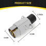 12 V Connecteur de remorque étanche à 7 Broches
