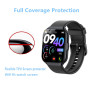 Frgnie Film de protection Compatible avec Jugeman P99 Montre Connectée 1.96", protection écran pour P98 Smartwatch (6 Pack) TPU 