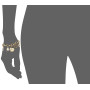 Anne Klein Montre-bracelet à breloques de qualité supérieure avec cristaux dorés pour femme, 10/7604CHRM