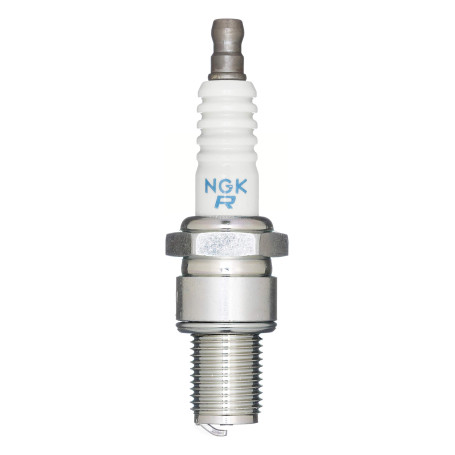 NGK Bougie d'allumage 4677 Électrode centrale en nickel 1-électrode de masse Antiparasitage 5kOhm avec siège à garniture plate R