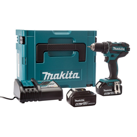 Makita DDF482RMJ Perceuse visseuse en coffret Makpac avec 2 batteries 18 V 4 Ah