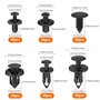 6 Taille Clips de Retenue de Voiture Fixations