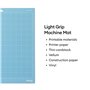 Cricut LightGrip Lot de 6 tapis pour machines Explore & Maker - Idéal pour le papier standard, le papier cartonné léger et plus 
