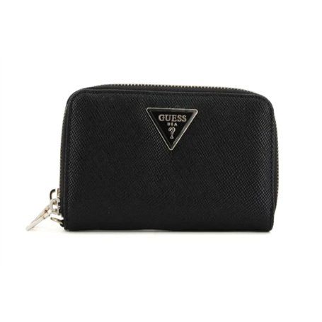 GUESS Laurel SLG Medium Double Zip Wallet M Black