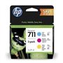 HP Inc. Ink Cartridge NO 711 C/Y/M/28ML Triple PA