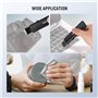 NEEWER 2 en 1 Kit de Nettoyage d'Objectif, 1x Stylo Brosse + 1x Chiffon de Nettoyage, pour Appareils Photo Reflex Numériques, Ap