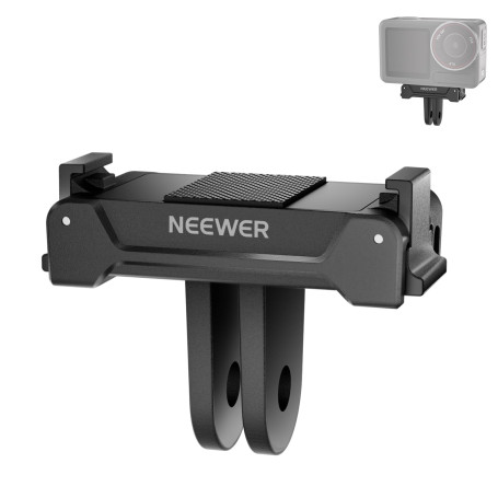 NEEWER Support d'Adaptateur Magnétique Compatible avec DJI Osmo Action 5 Pro 4 3