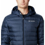 Columbia Lake 22 Down Hooded Jacket, Doudoune À Capuche Homme, Collegiate Navy, Taille XL