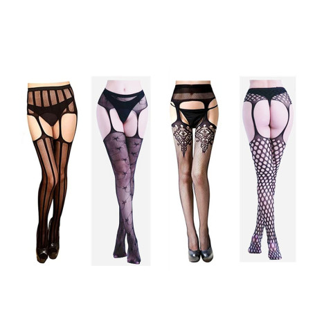 BN 4 Paires Bas Sexy Résille